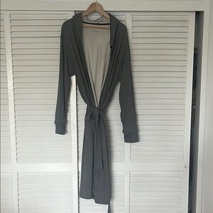 Wings + Horns Charcoal Women's Robe